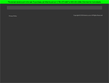 Tablet Screenshot of dontcry.com